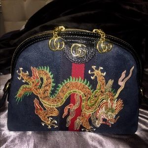 Gucci Ophidia embroidered small shoulder bag